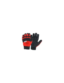 GÉNÉRIQUE - Gants de tronçonnage été taille 9/m, avec protection du dos de la main sur le gant gauche. Norme en381 - classe 0, en388 - 2122x