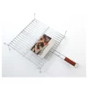 GÉNÉRIQUE - Grille double à pieds barbecue 40x40x7cm - somagic