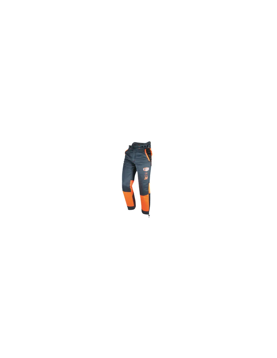 GÉNÉRIQUE - Pantalon de bûcheronnage multi-poches. Norme ce en381-5, classe 3 (28 m/s), type a. Taille xxl 54/56.