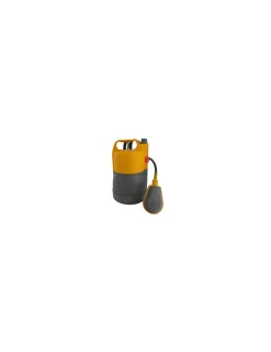 GÉNÉRIQUE - Pompe d'évacuation pour eaux claires et eaux chargées avec base réversible rapide (sans outil). Débit 4500 l/h. Pression 0,5 bar
