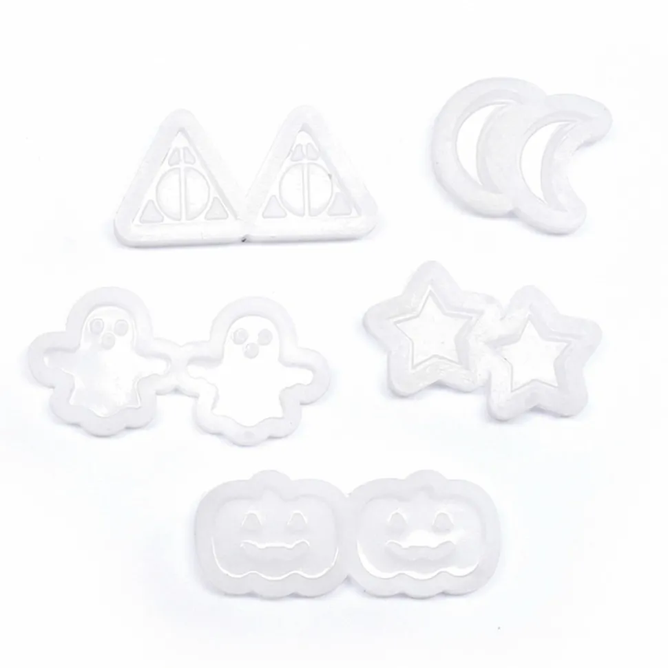 GRAINE CRÉATIVE - 5 mini moules pour bijoux mystique