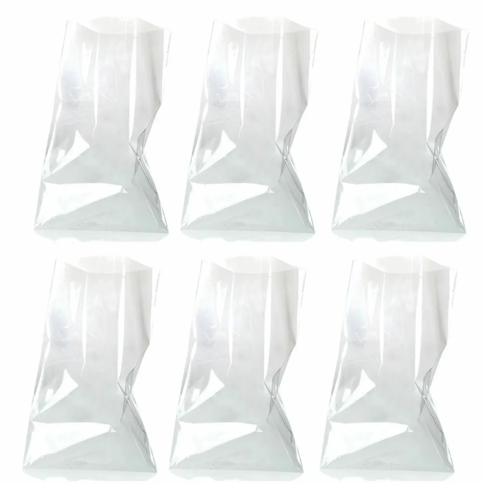 GRAINE CRÉATIVE - 60 sachets alimentaires transparents 19 x 11 cm