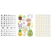 GRAINE CRÉATIVE - 3 transferts pour pâte polymère - kawaii