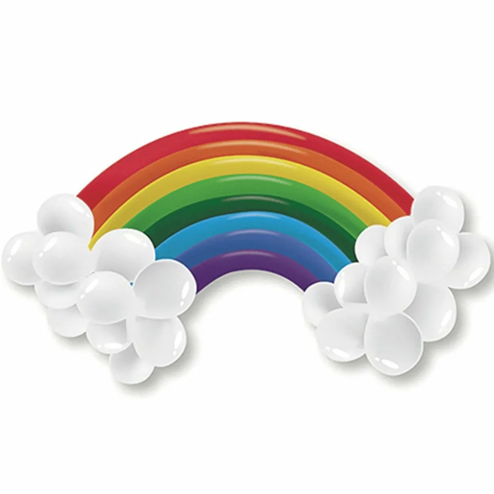 GRAINE CRÉATIVE - Ballon arche arc-en-ciel 160 cm