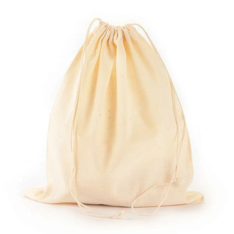 GRAINE CRÉATIVE - Sac pochon en coton à décorer 24 x 29 cm