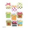 GRAINE CREATIVE - Stickers 3d cadeau - 9 autocollants