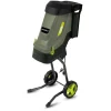GREATLAND - Broyeur de végétaux électrique 2600w avec sac récupérateur de 45l