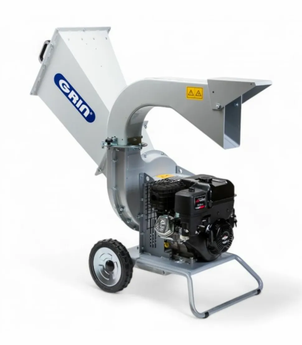 GRIN - Broyeur thermique grin, 70mm, briggs stratton 306cc, démarrage électrique - bioch70