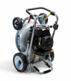 GRIN - Tondeuse à gazon professionnelle mulching 46cm, tractée, moteur kawasaki 179cm³ - grin pm46a-kw