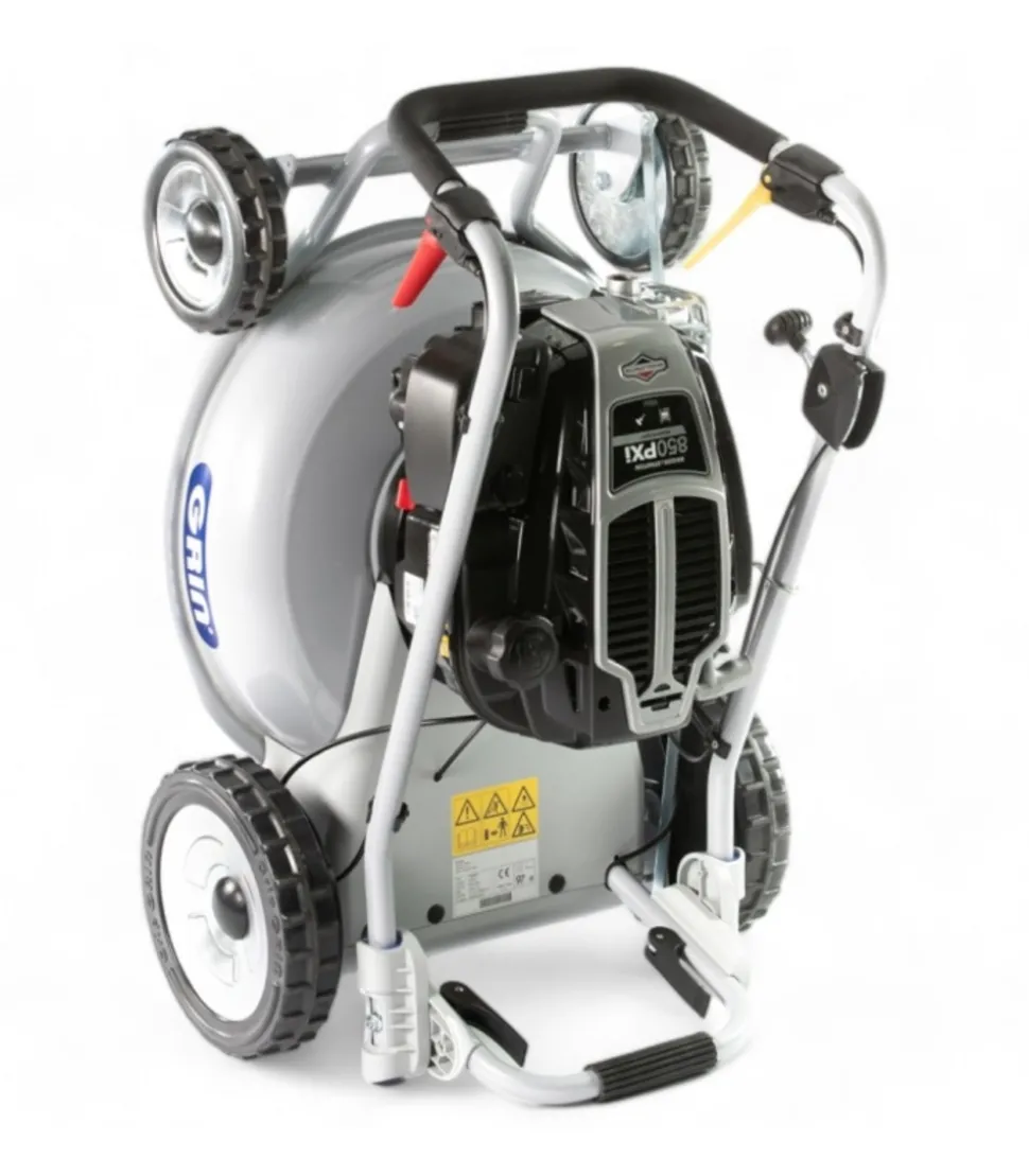 GRIN - Tondeuse thermique professionnelle 53cm - mulching haute performance, moteur briggs stratton 190cm3 - 2 vitesses avant - grin