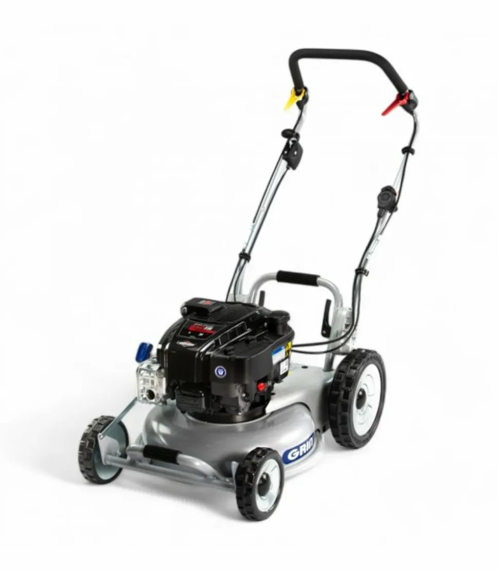 GRIN - Tondeuse thermique tractée 46cm 190cm³, mulching amélioré, démarrage électrique - grin pm46a-instart