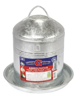 GUILLOUARD - Abreuvoir galvanisé à chaud 10 litres - guillouard
