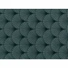 HABITABLE - Adhésif décoratif pour meuble effet art déco - 200 x 45 cm - noir