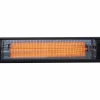 HABITAT ET JARDIN - Chauffage électrique radiant en fibre de carbone "bola" - 2000w - noir