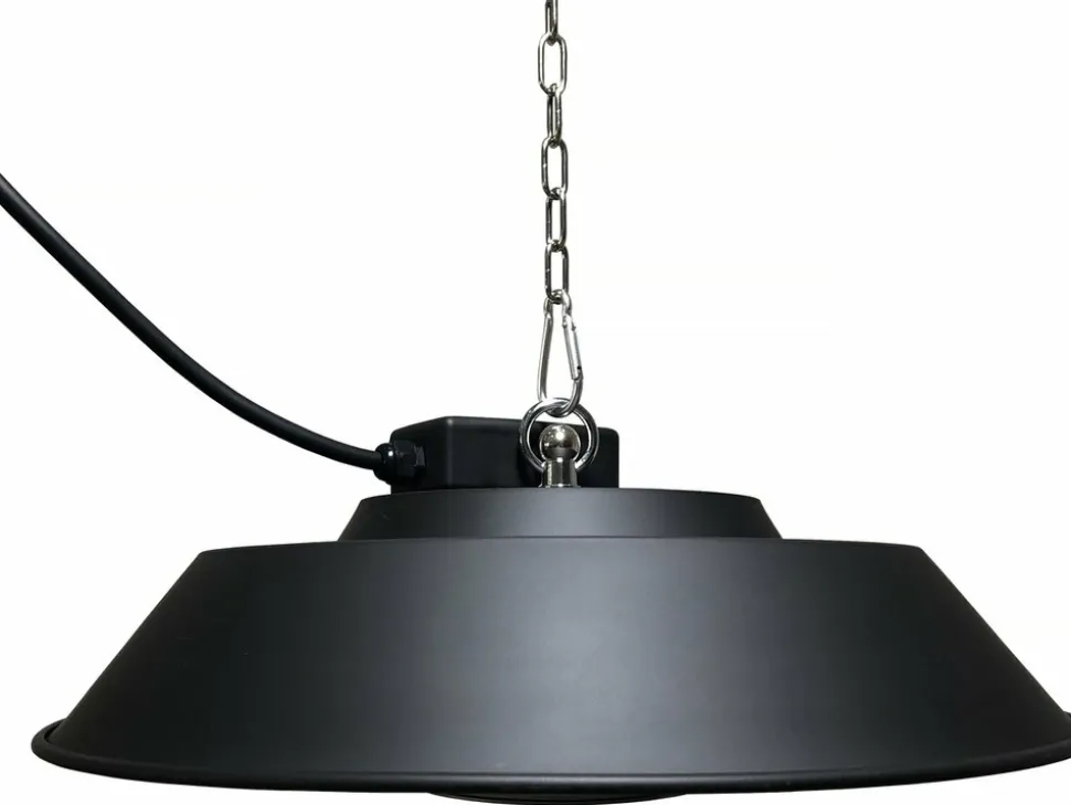HABITAT ET JARDIN - Chauffage électrique suspendu - 1500w - noir