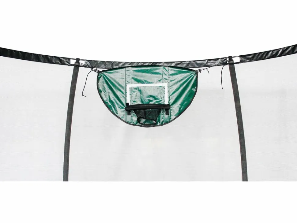 HABITAT ET JARDIN - Panier de basket universel pour trampoline "loopy" - vert