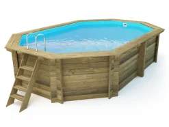HABITAT ET JARDIN - Piscine bois 