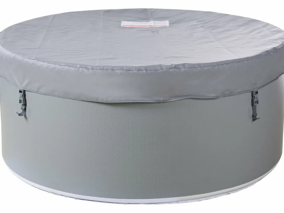 HABITAT ET JARDIN - Spa semi rigide " venise" - 5 places - blanc/gris