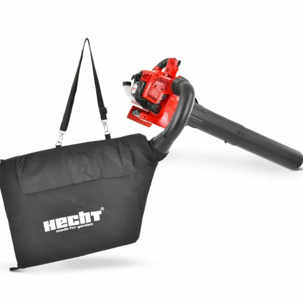 HECHT - H 9280 aspirateur souffleur broyeur essence 3en1 252km/h 50 l moteur à deux temps