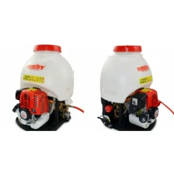HECHT - H 433 pulvérisateur à dos essence spray engrais 4temps 15l avec tuyau 159cm 2,5bars