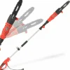 HECHT - H 971 w scie a ébrancher tronçonneuse avec manche télescopique 2,80m et tête de coupe rotative