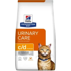 HILL'S - Croquettes chat adult prescription diets c/d multicare urinary care poulet - hill's 12 kg