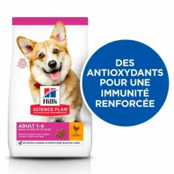 HILL'S - Croquettes chien science plan adult small & mini poulet - hill's 6 kg