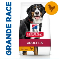 HILL'S - Croquettes chien science plan adulte large poulet - hill's 14 kg