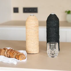 HOME MAISON - Home maison - cache bouteille en paille