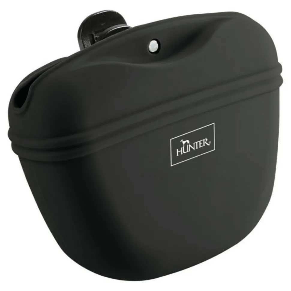 HUNTER - Sacs lugo anthracite silicone de poche (14 x 15 x 7 cm)