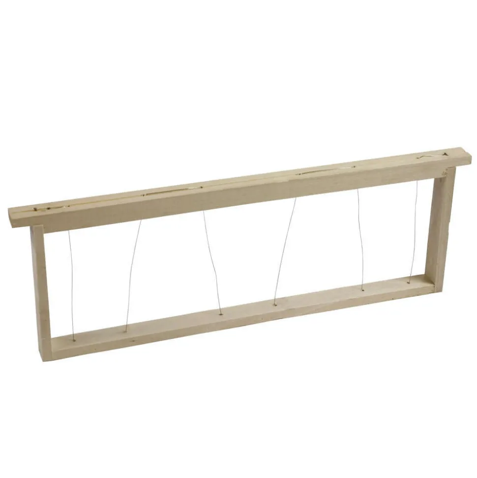 ICKO APICULTURE - Cadre dadant hausse droit fils verticaux : par 10