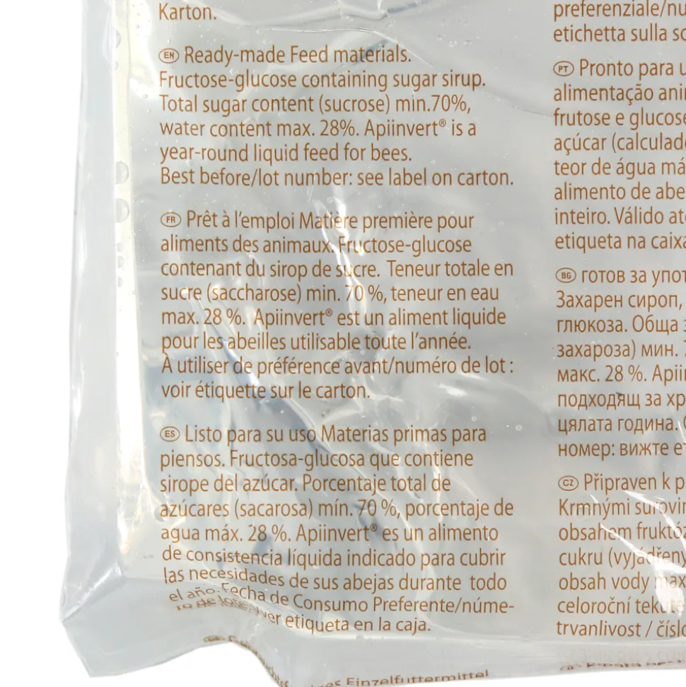 ICKO APICULTURE - Sirop de nourrissement Apiinvert - sac de 2,5kg