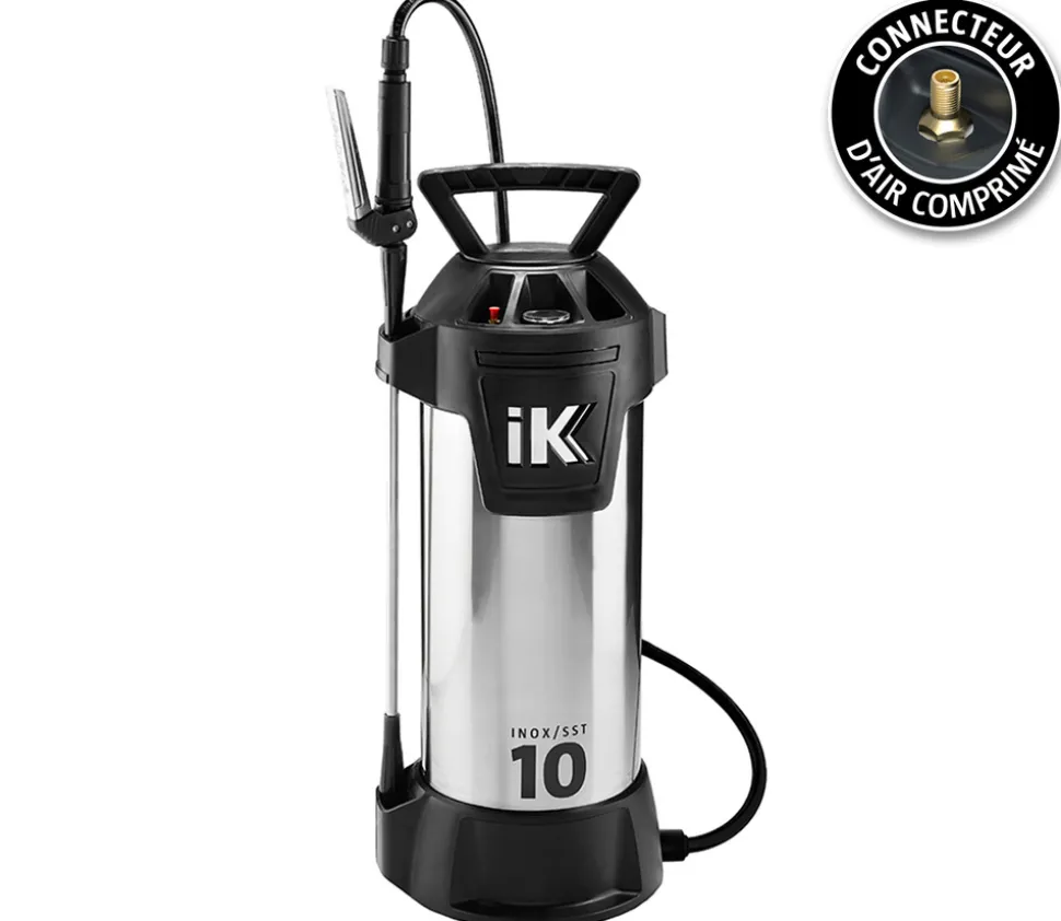 IK SPRAYERS - Pulvérisateur pression préalable ik inox 10l