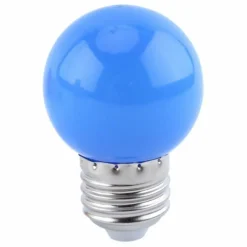 ILLUPRO - Ampoule guinguette multicolores 1w lot de 10 e27 led plastique professionnelle
