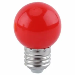 ILLUPRO - Ampoule guinguette multicolores 1w lot de 10 e27 led plastique professionnelle
