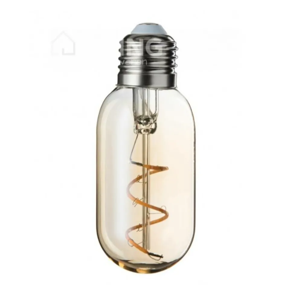 ILLUPRO - Guirlande guinguette vintage 10m dimmable 10 ampoules spirales filaments blanc très chaud t45 connectable