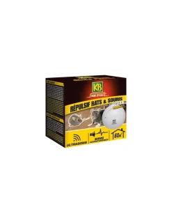 IMEDIO - Répulsif rats et souris ultrasons 60m² /nc - kb home defense