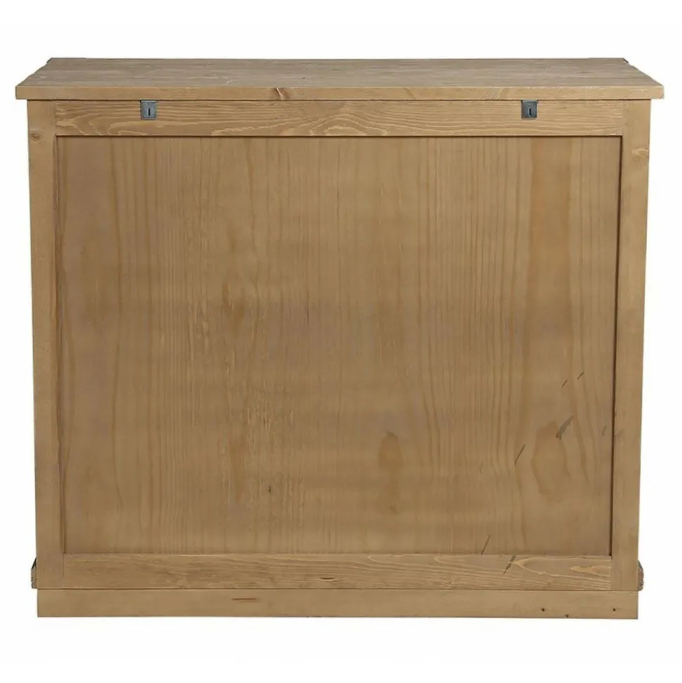 INTERIOR'S - Commode 4 tiroirs bois beige - livingstone interior's