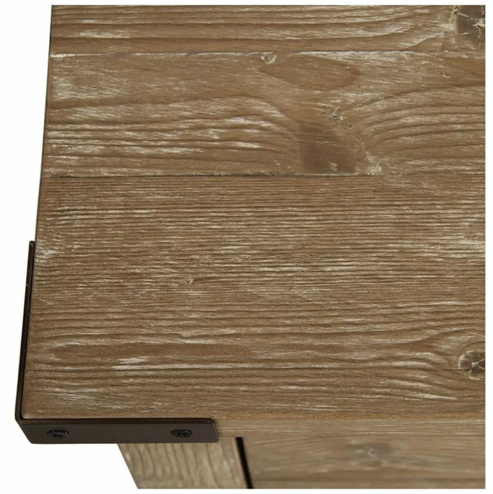 INTERIOR'S - Commode 4 tiroirs bois beige - livingstone interior's