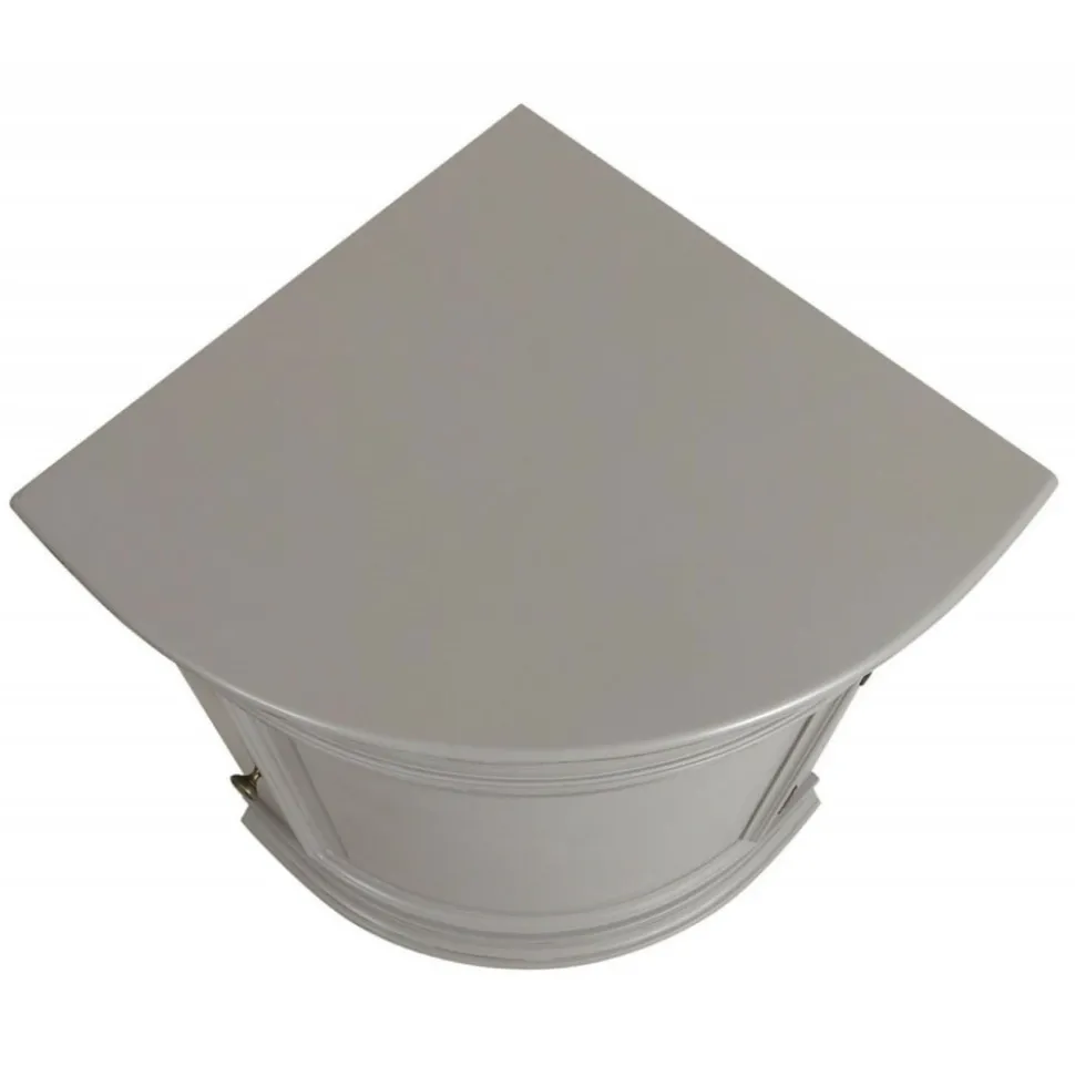 INTERIOR'S - Encoignure basse mdf blanc - harmonie interior's
