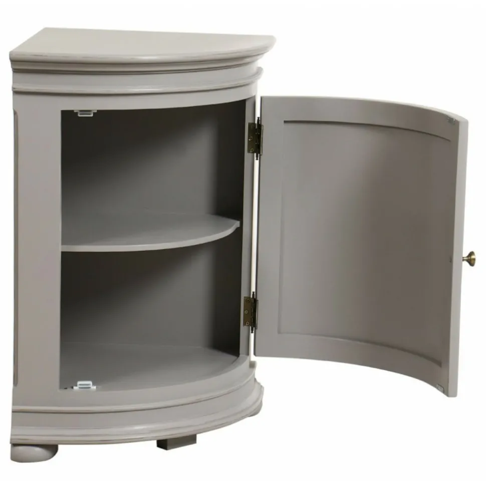 INTERIOR'S - Encoignure basse mdf blanc - harmonie interior's