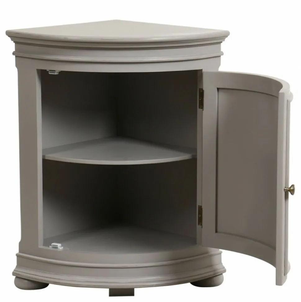 INTERIOR'S - Encoignure basse mdf blanc - harmonie interior's