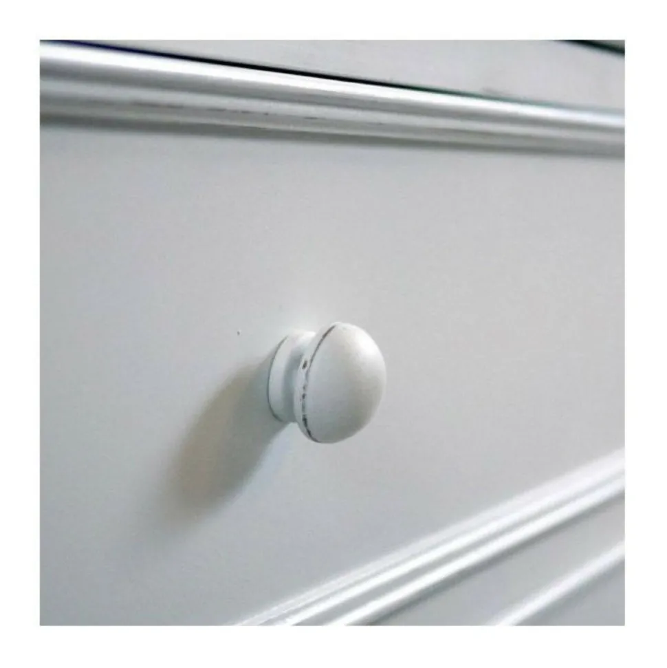 INTERIOR'S - Meuble tv avec 3 rangements mdf blanc - harmonie interior's