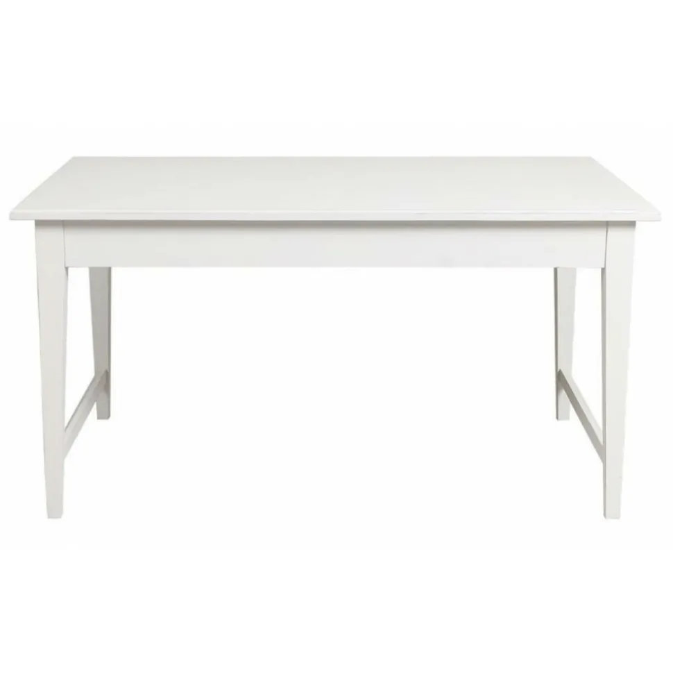 INTERIOR'S - Table rectangulaire bois blanc - rhode island interior's