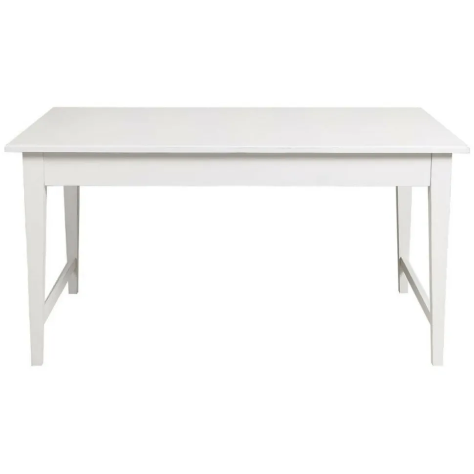 INTERIOR'S - Table rectangulaire bois blanc - rhode island interior's