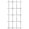 JANY - Treillage fil métal rectangle L.75 x H.150cm gris