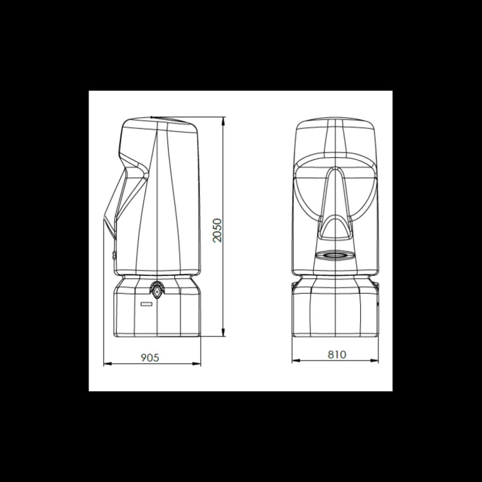 JARDINEO - Récupérateur d'eau MOAI Ivoire