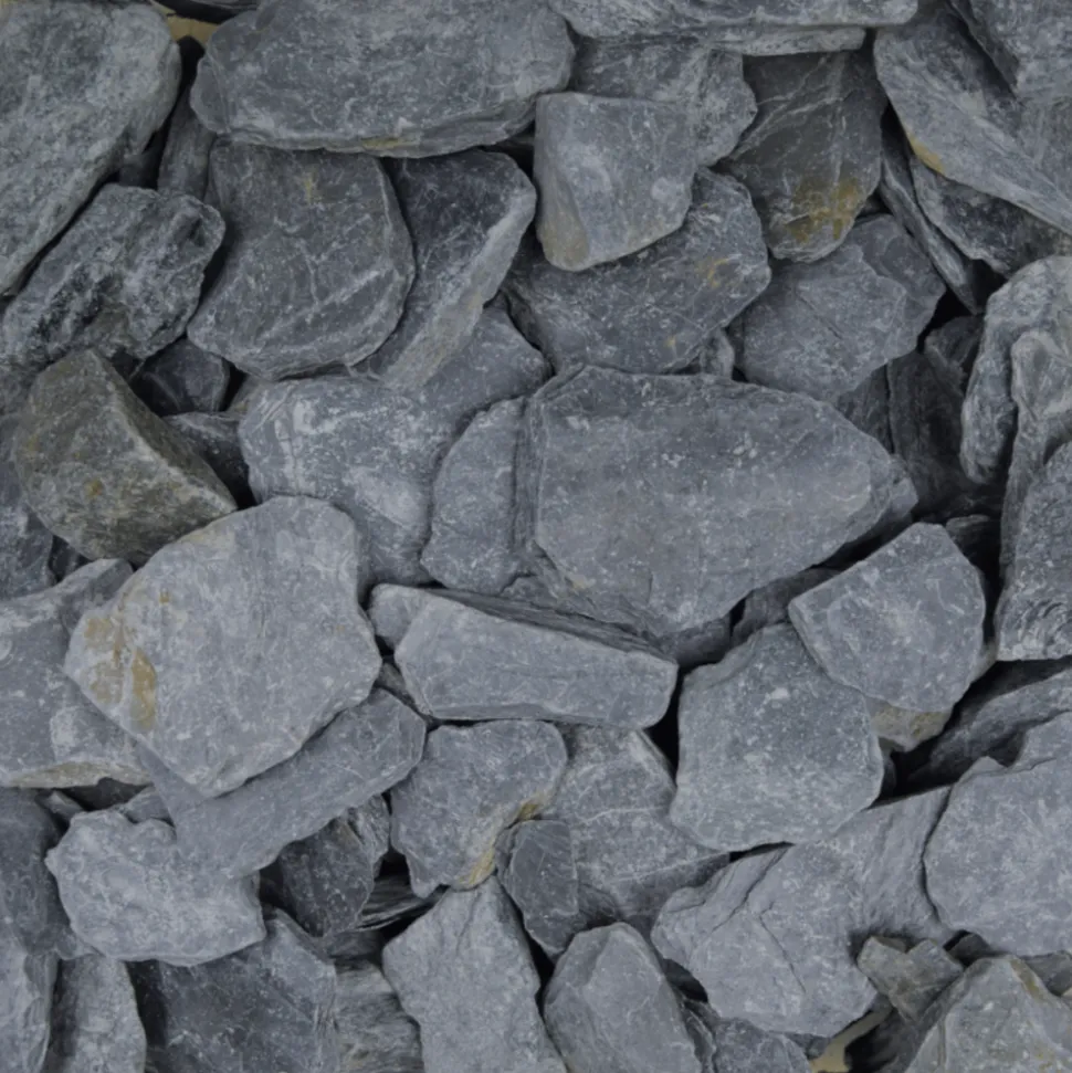 JARDINEX - Ardoise bleue 30/60 mm - big bag 1t (13 m²) - bleu/gris