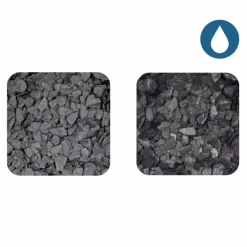 JARDINEX - Ardoise noire 10/40 mm - big bag 1t (13 m²) - noir