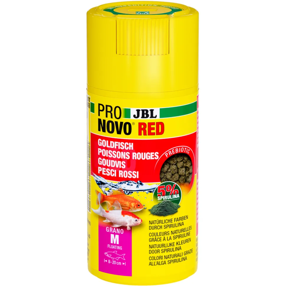JBL - Aliment Pronovo Red poissons rouges grano M 100ml